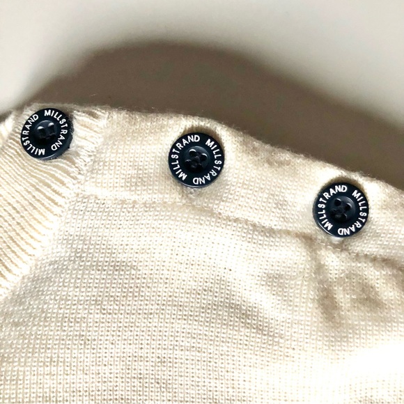 (Retail $320) M Millstrand Co “Adrie” Pullover Striped Sweater - Picture 5 of 12